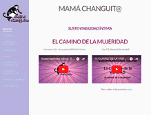 Tablet Screenshot of mamachanguito.com